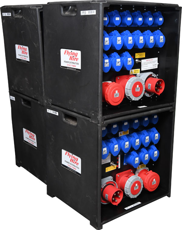 125 Amp Power Distribution (Three Phase Site Distribution)